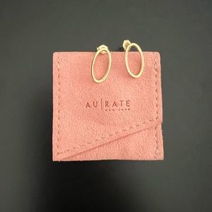 AURate gold vermeil earrings